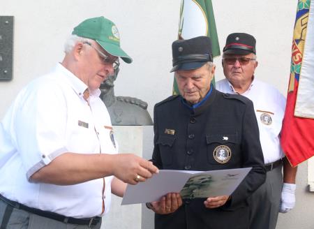 Slovesnost ob15. obletnici  Notranjskega domoljubnega društva General Maister Unec 36 Foto Ljubo Vukelič